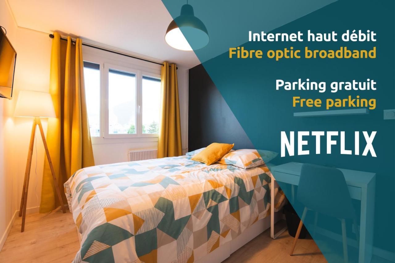 Les Chambres Du Vercors - Parking Free Fibre Netflix Fontaine  ภายนอก รูปภาพ